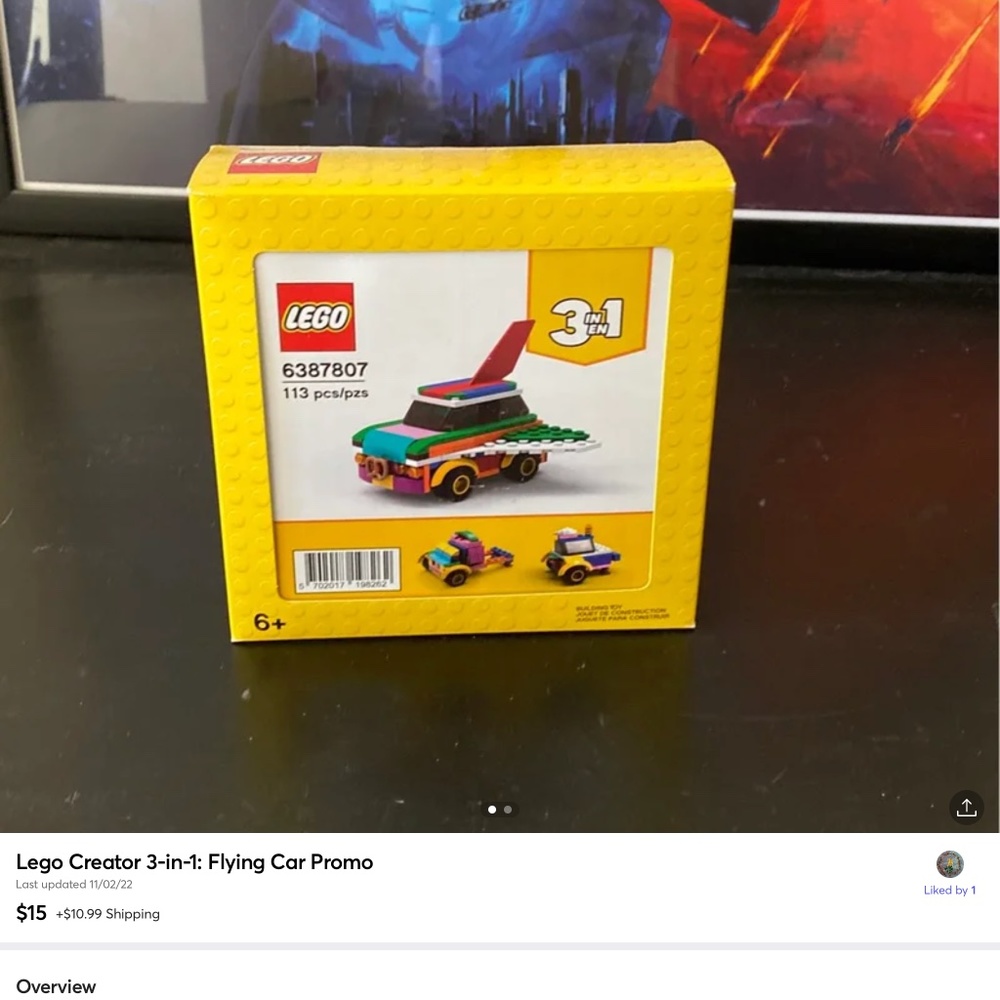Lego Creator 3-in-1: Flying Car Promo